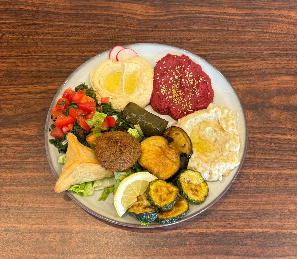 plat mixte veggie